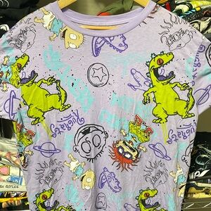 Rugrats purple Tee 🔥🔥